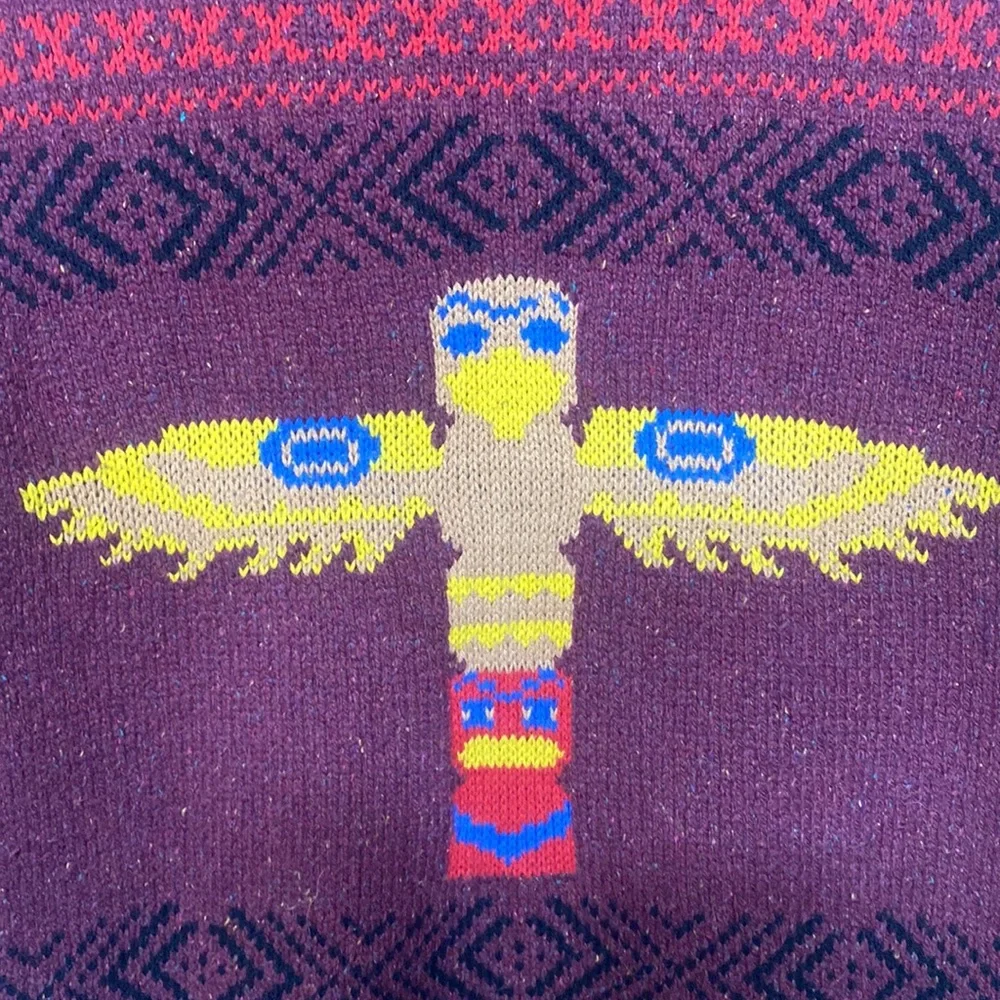 Character Hero Joe Totem Knit Sweater - Picture 4 of 8